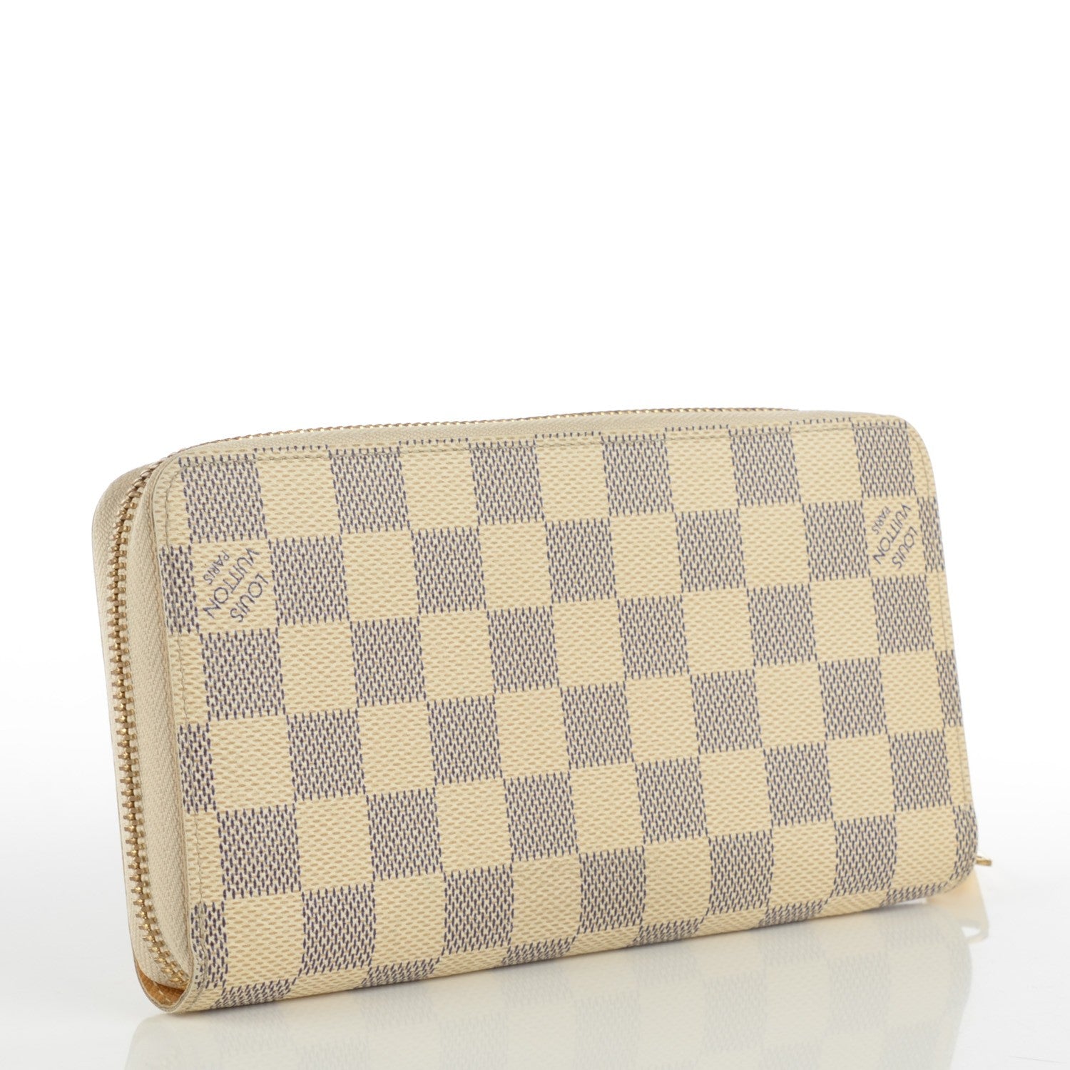 Louis Vuitton Damier Azur Illustre Zippy Wallet 3 of 7