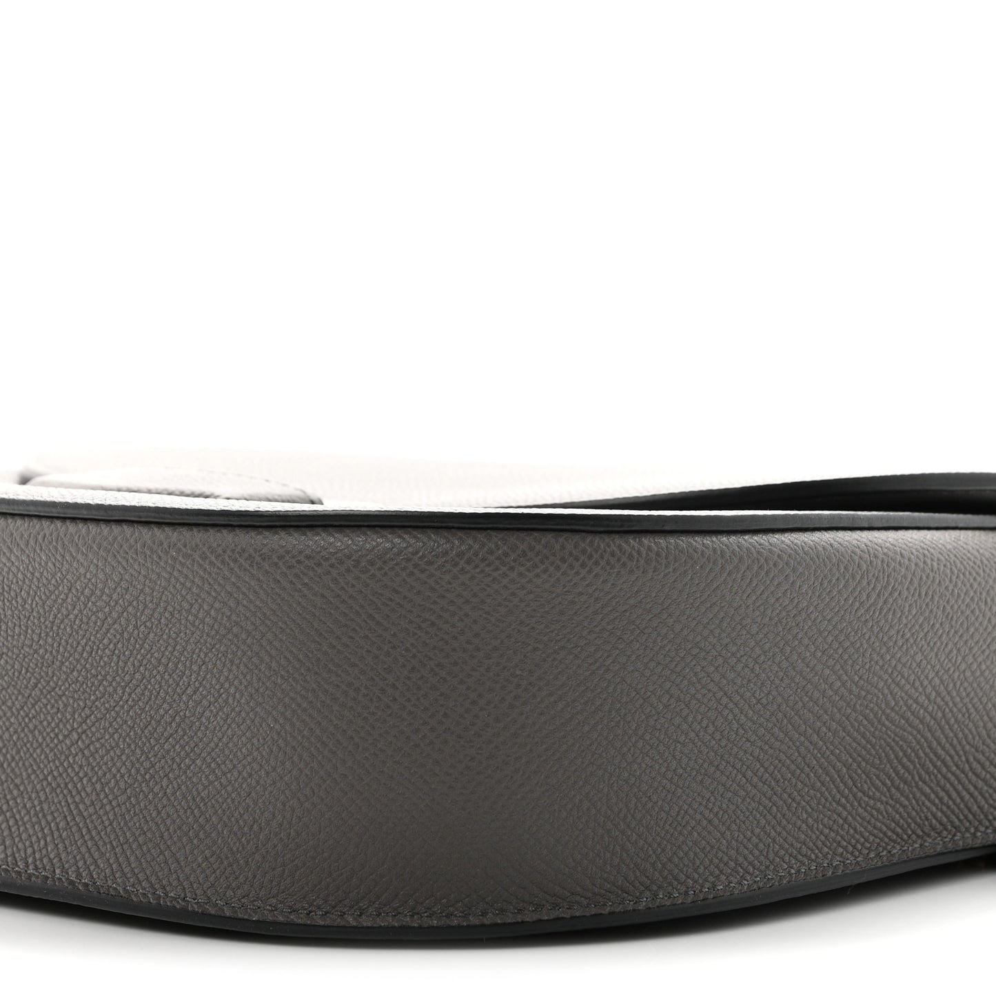 Baby Grained Calfskin Medium Trotteur Grey