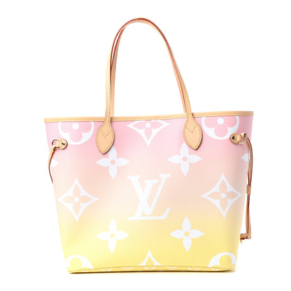 Louis Vuitton Monogram Giant By The Pool Neverfull MM Light Pink 1 of 9