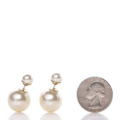 Christian Dior Pearl Mise En Dior Tribal Earrings 2 of 3