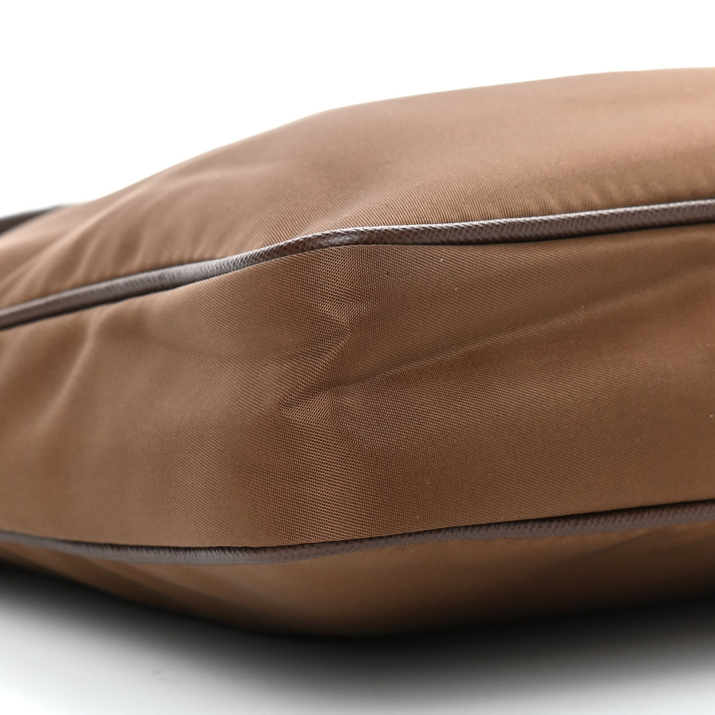 Nylon Vela Saffiano Flat Flap Messenger Bag Corinto