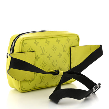 Louis Vuitton Monogram Taiga Outdoor Bumbag Yellow 3 of 12