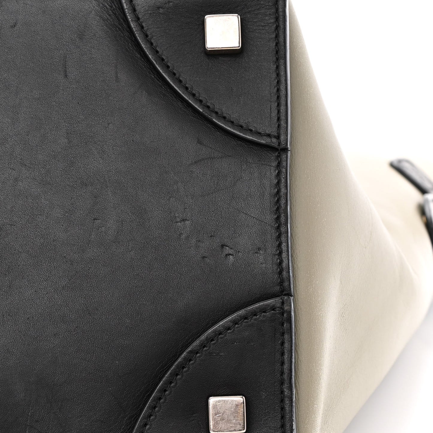 Satin Calfskin Tri-Color Luggage Multicolor