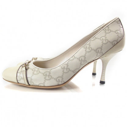 Gucci Guccissima Heels Ivory 37.5 2 of 9