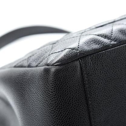 Chanel Caviar Quilted Grand Shopping Tote GST Black 12 of 12