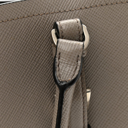 Prada Saffiano Cuir Small Double Handle Tote Argilla 13 of 15