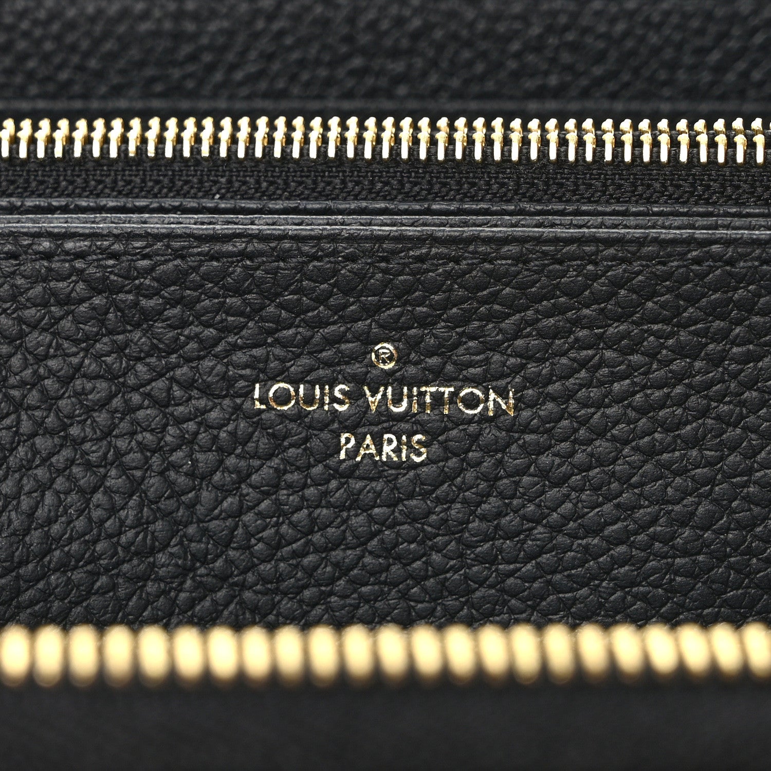 Louis Vuitton Empreinte Zippy Wallet Black 6 of 8