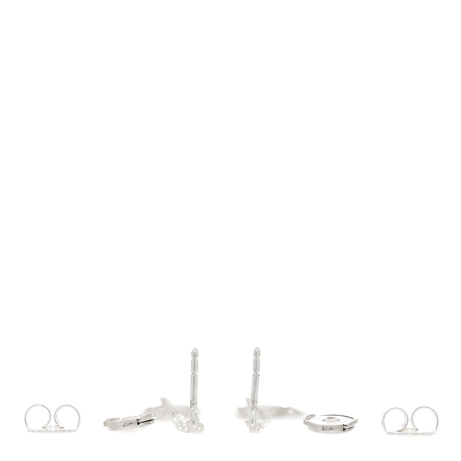 Hermes Sterling Silver Farandole Drop Earrings 3 of 5