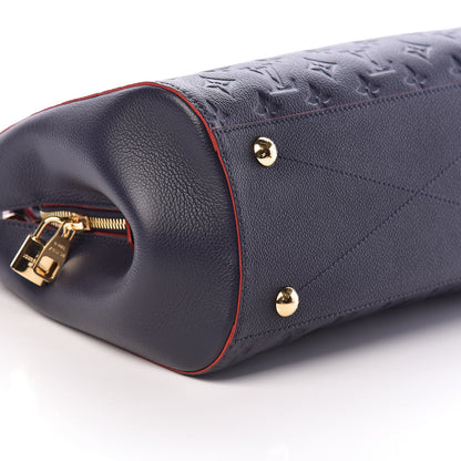 Louis Vuitton Empreinte Montaigne MM Marine Rouge 9 of 11