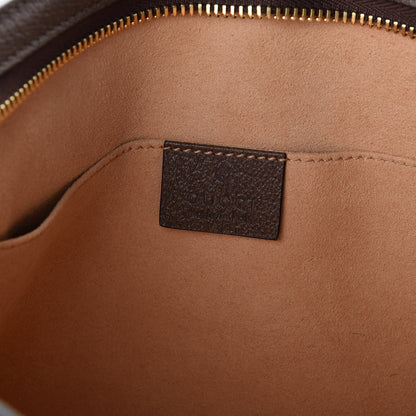 Gucci GG Supreme Monogram Web Ophidia Pouch Brown 6 of 7