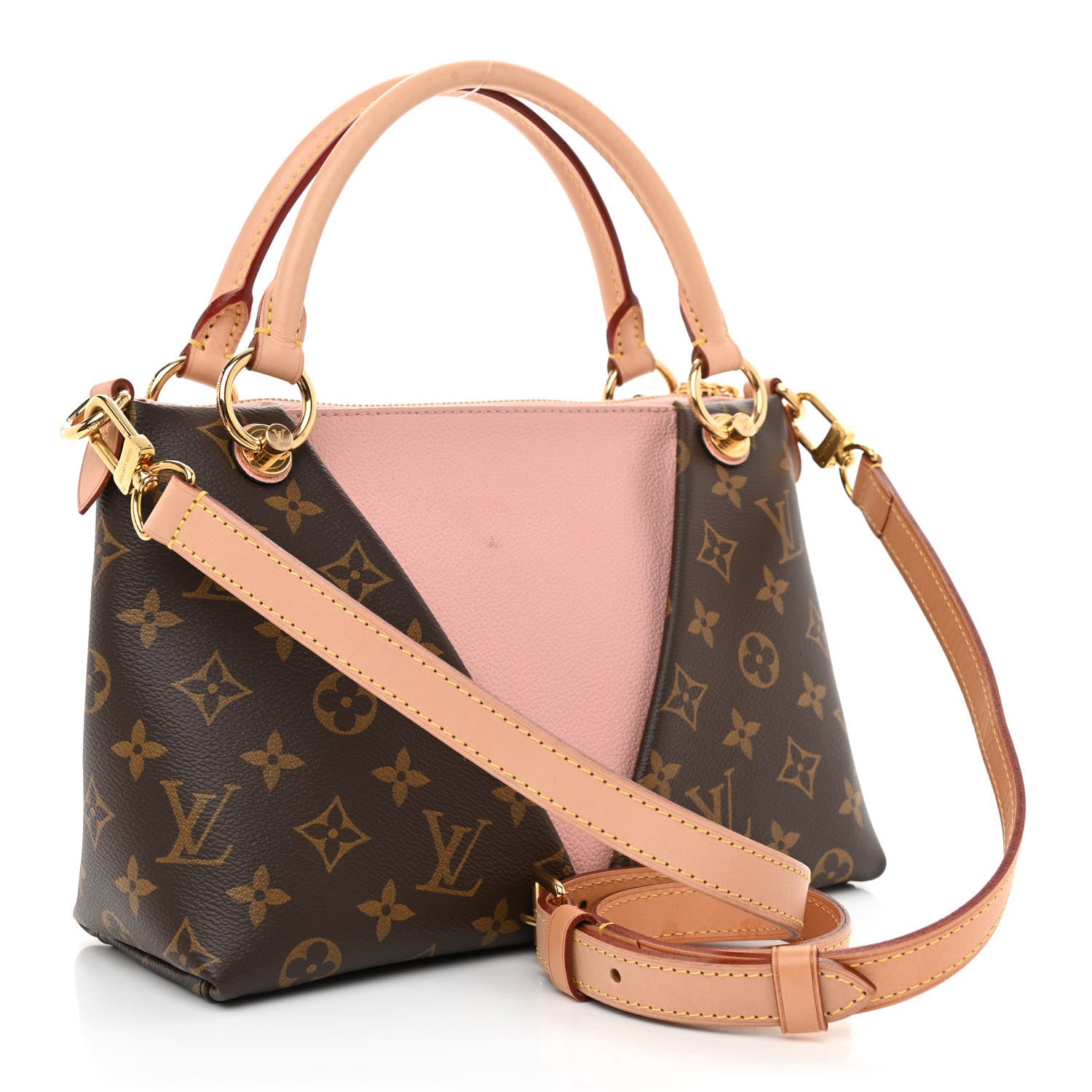Louis Vuitton Monogram V Tote BB Rose Poudre 3 of 12