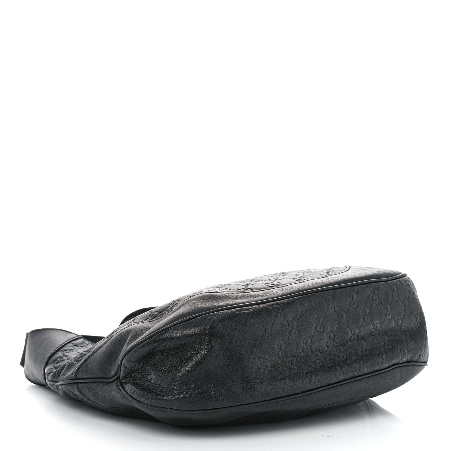 Gucci Guccissima Medium Charlotte Hobo Black 4 of 12