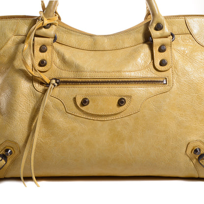 Balenciaga Agneau Classic Hardware City Moutarde 12 of 12