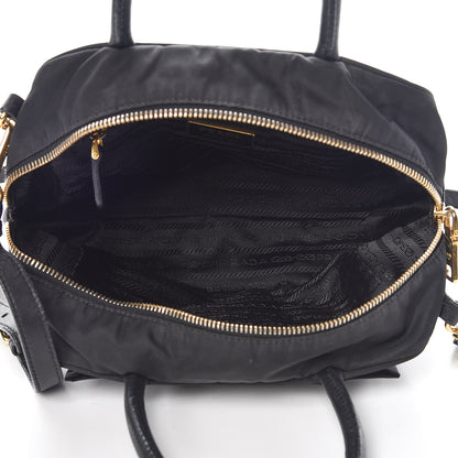 Prada Nylon Fiocco Mini Bowler Black 5 of 15