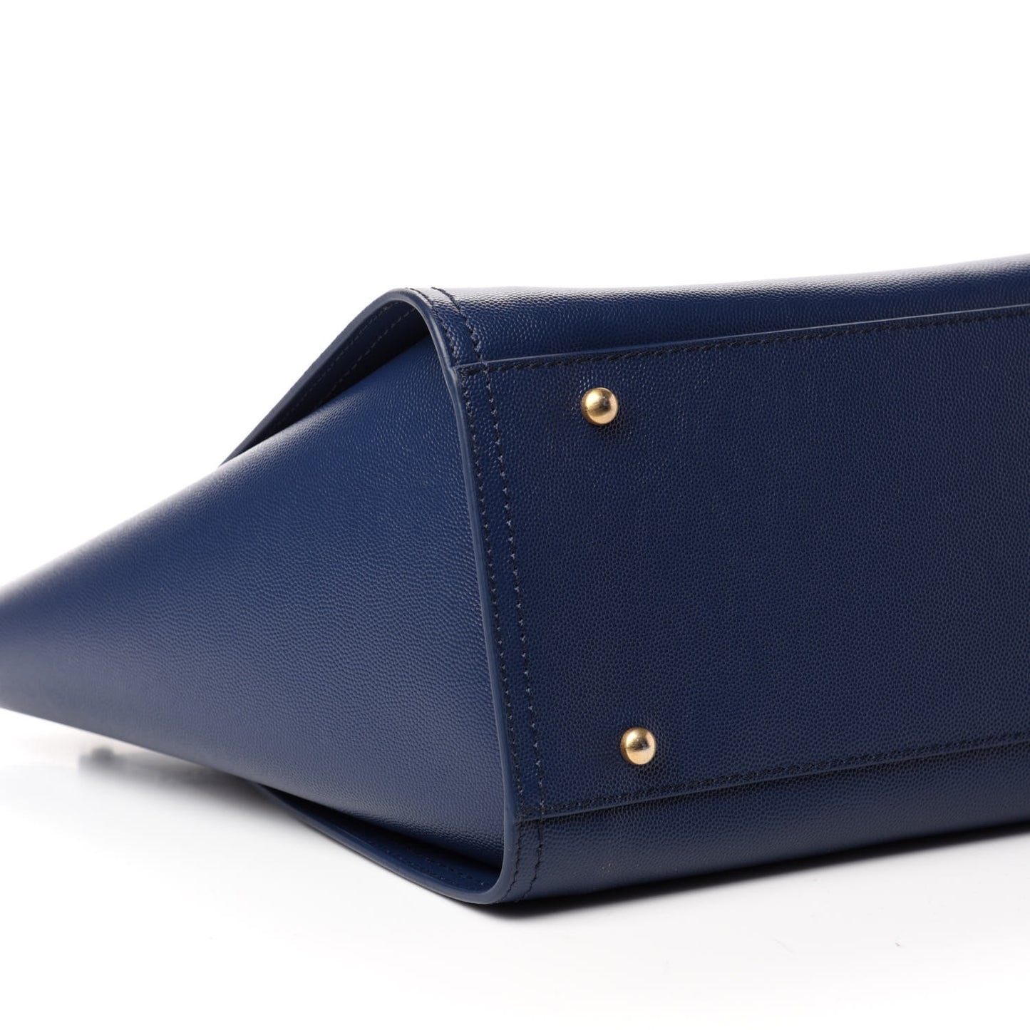 Caviar Small Studded Deauville Tote Navy