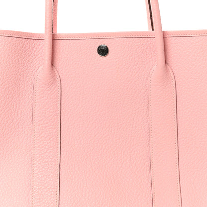 Hermes Vache Country Garden Party Tote 36 MM Rose Sakura 8 of 14