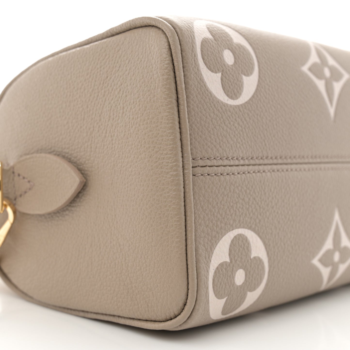 Empreinte Monogram Giant Speedy Bandouliere 20 Creme Beige