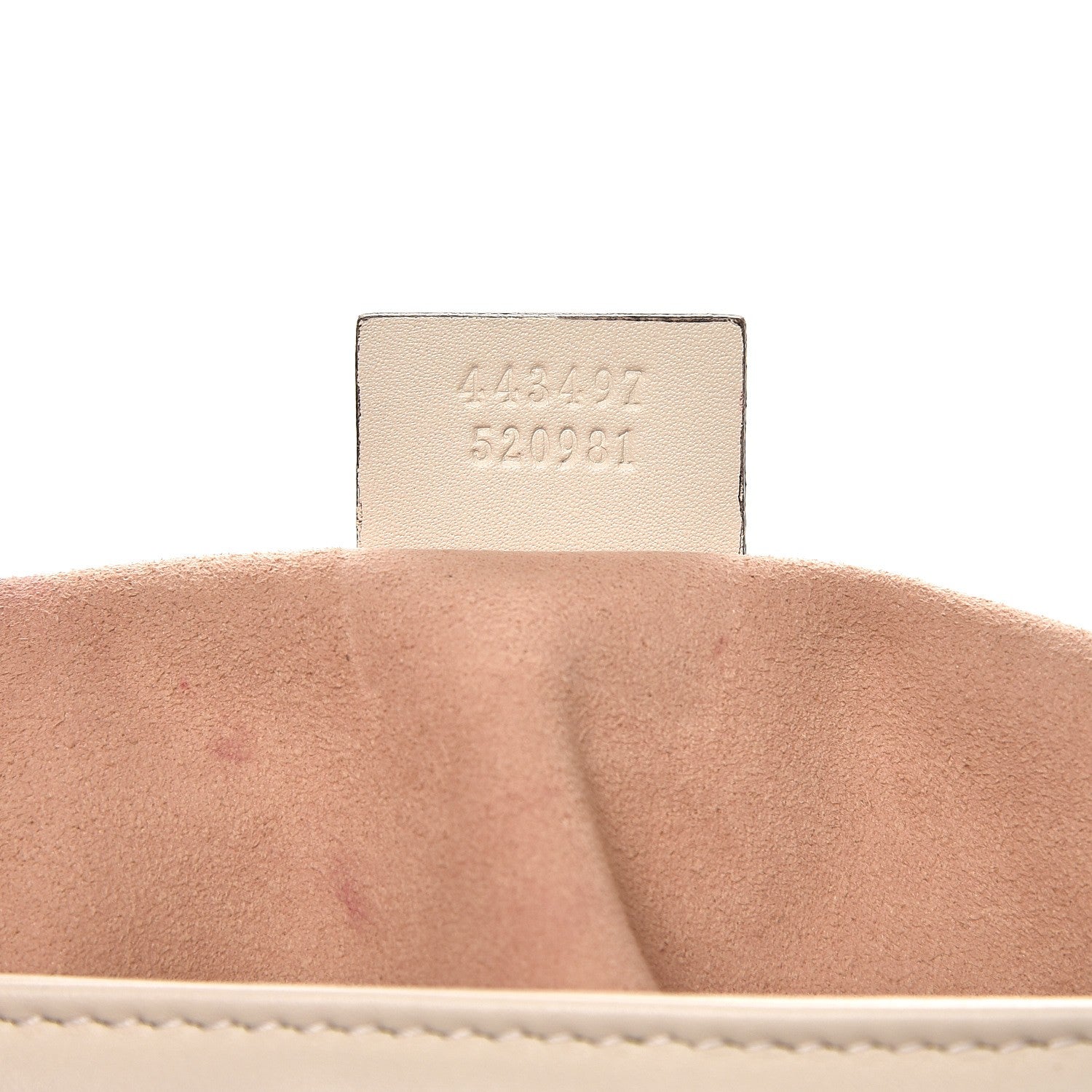 Gucci Calfskin Matelasse Small GG Marmont Shoulder Bag White 6 of 11