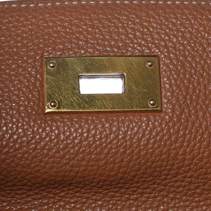 Hermes Fjord Kelly Retourne 40 Gold 31 of 41