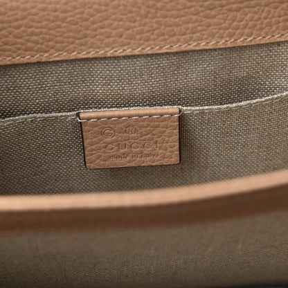 Gucci Dollar Calfskin Small Interlocking G Shoulder Bag Camelia 6 of 9