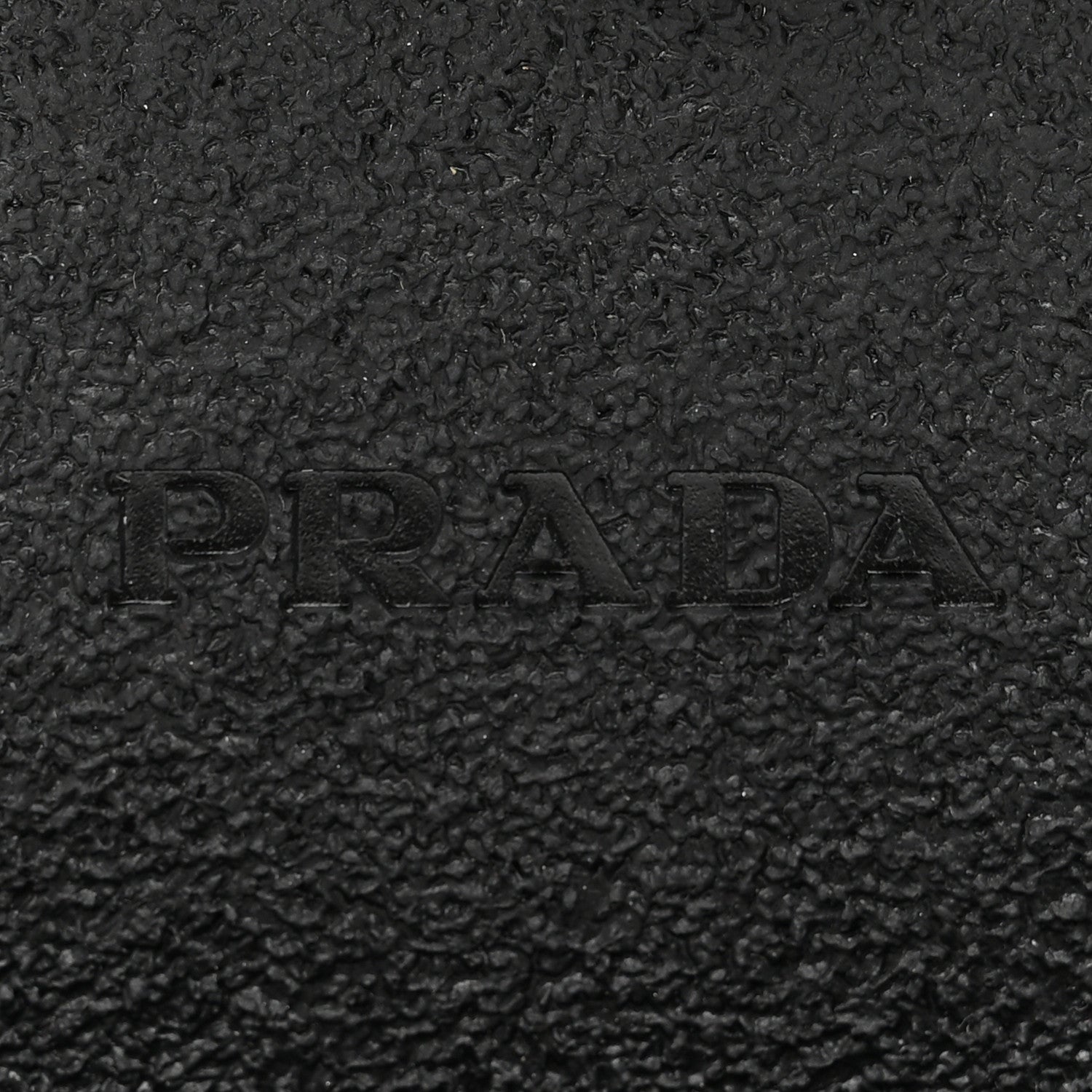 Prada Re-Nylon Gabardine Metal Triangle Logo Monolith Pouch Pocket 55mm Boots 39 Black 9 of 9