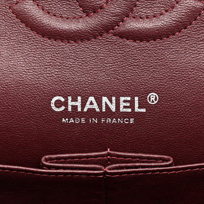 Chanel Lambskin Quilted Medium Double Flap Black 6 of 16