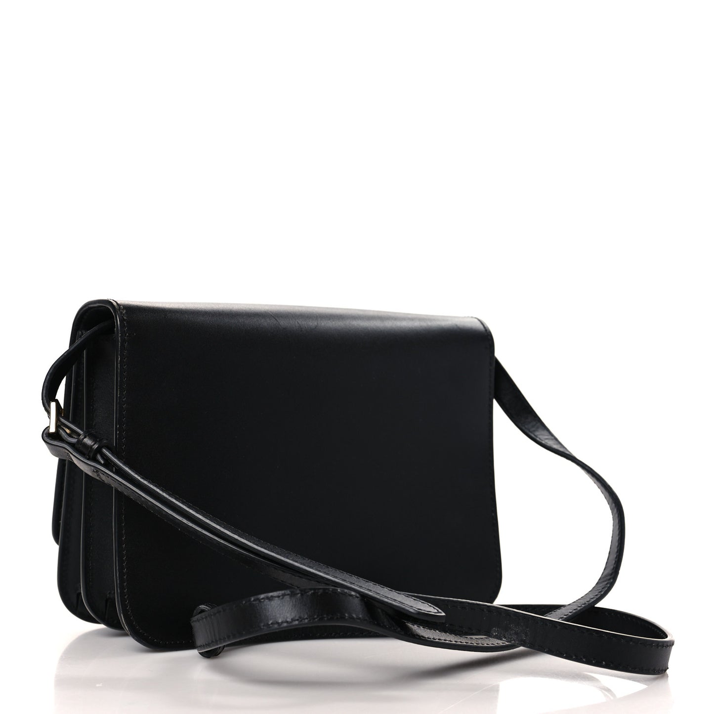Calfskin Medium TB Bag Black