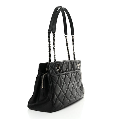 Chanel Caviar Quilted Timeless CC Soft Tote Black 3 of 15