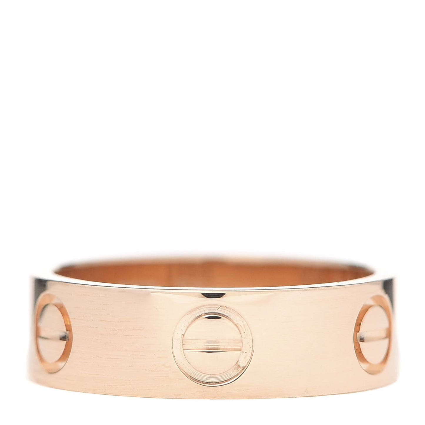 18K Pink Gold 5.5mm LOVE Ring 51 5.75