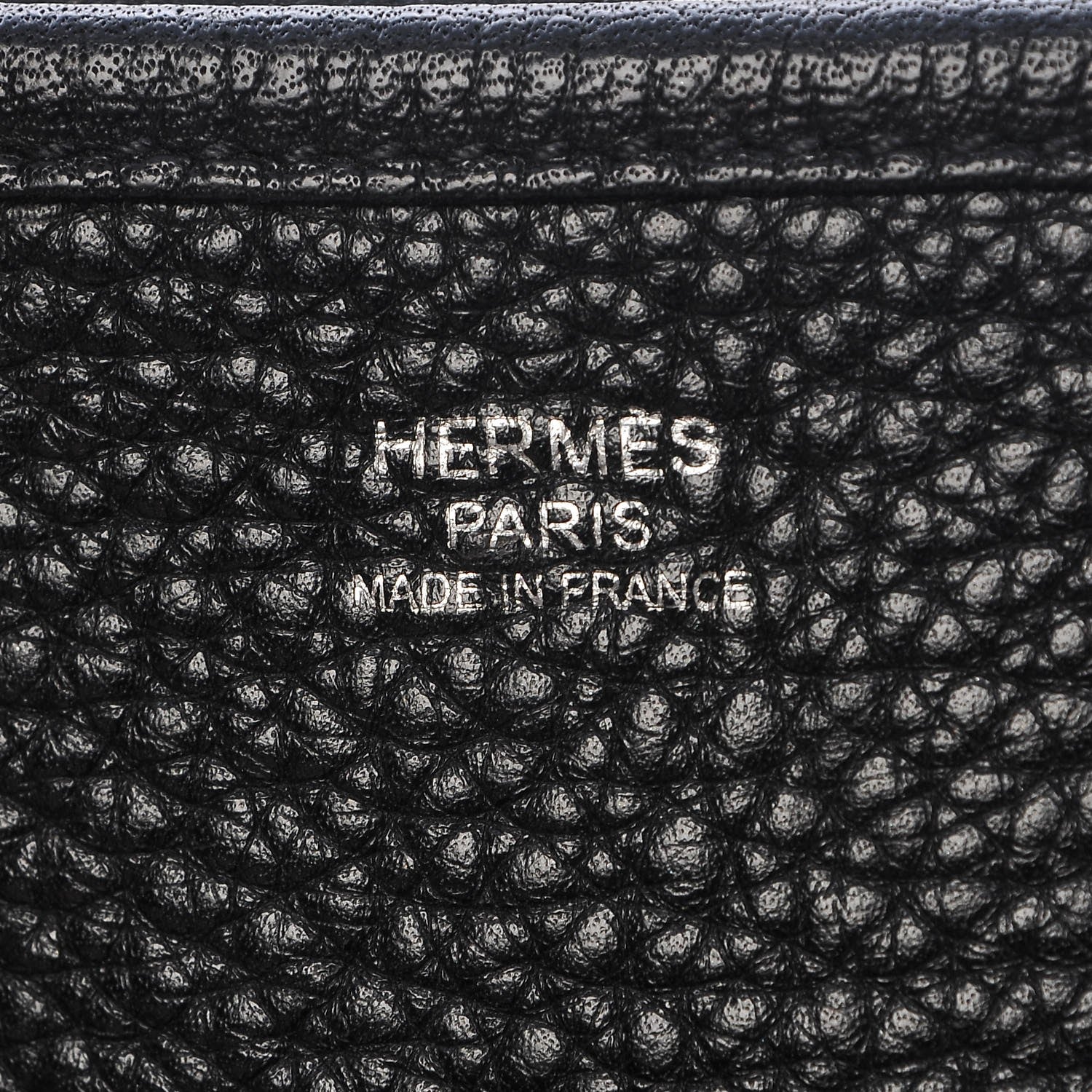 Hermes Taurillon Clemence Evelyne III GM Black 6 of 7