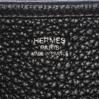 Hermes Taurillon Clemence Evelyne III GM Black 6 of 7