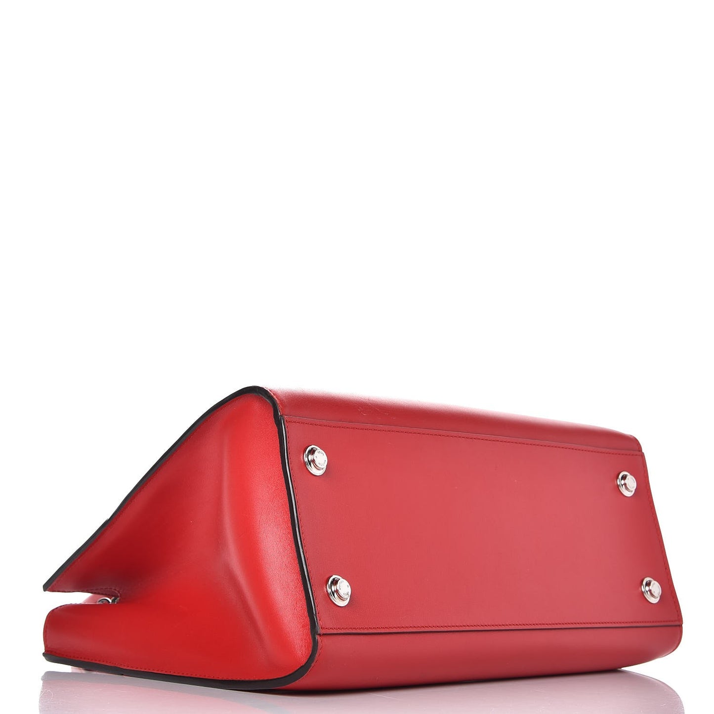 Veau Satin City Steamer MM Rubis
