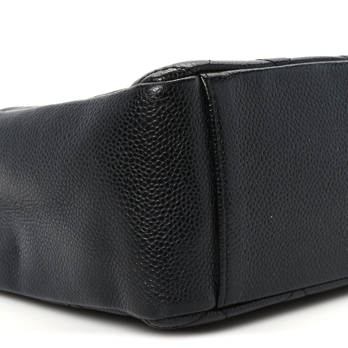 Chanel Caviar Quilted Petit Shopping Tote PST Black 8 of 9
