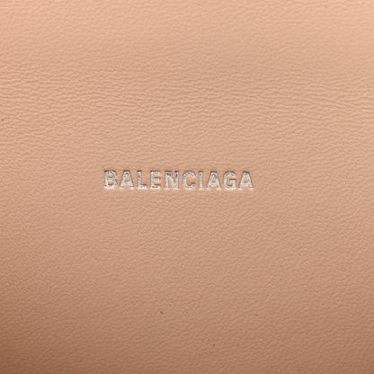 Balenciaga Strass Suede Hourglass Top Handle Bag XS Rose Gold 6 of 11