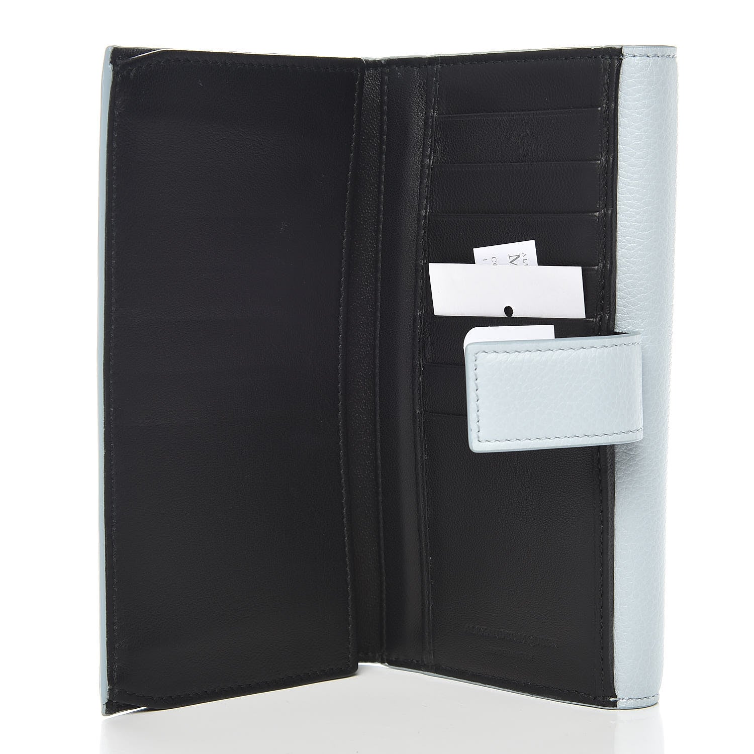 Alexander McQueen Calfskin Skull Continental Wallet Duck Egg 5 of 11