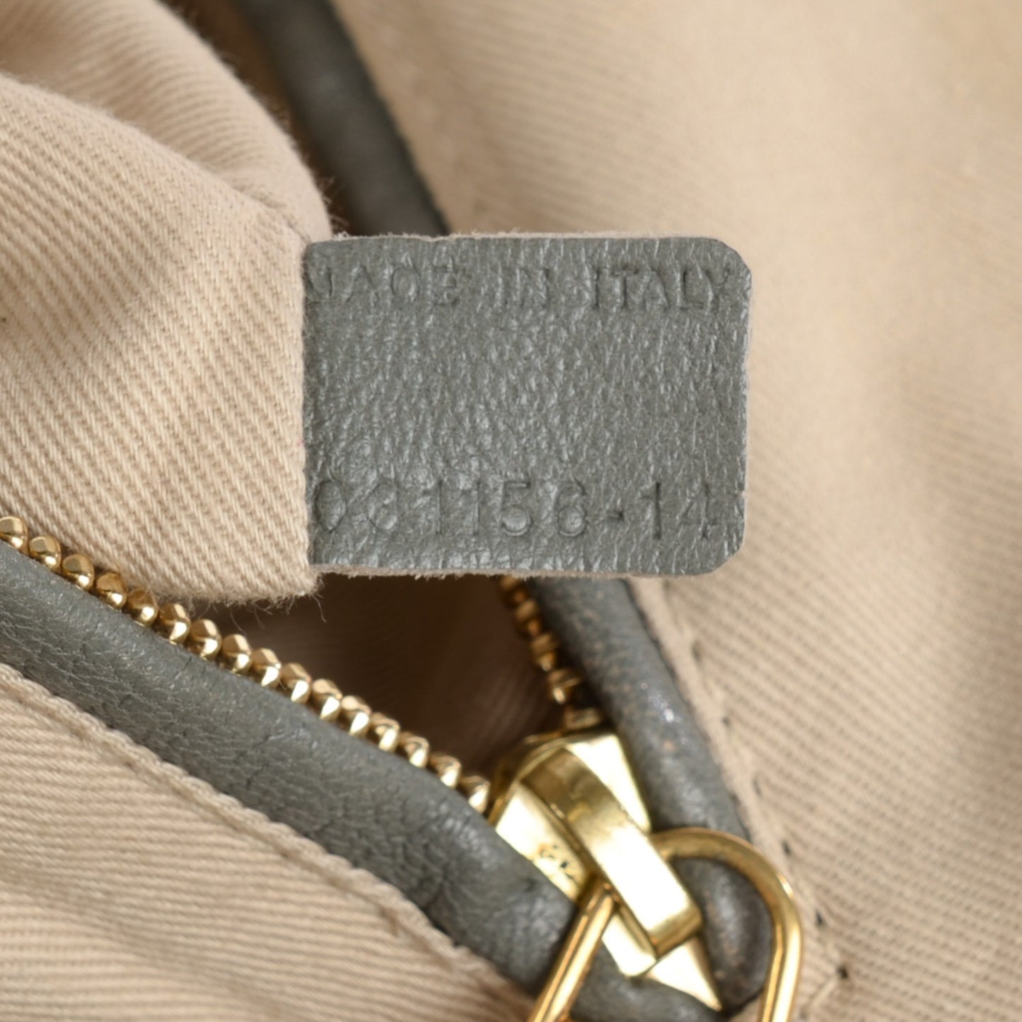 Calfskin Studded Small Marcie Satchel Stone