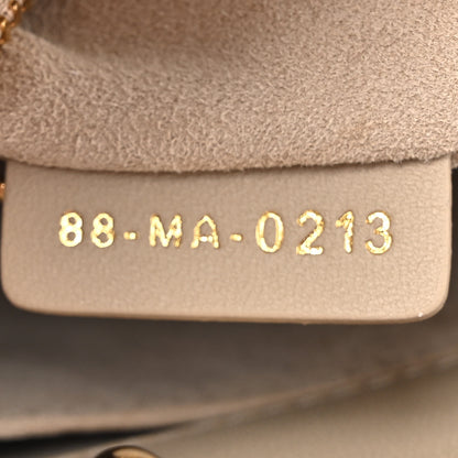 Christian Dior Lambskin Cannage Small My ABCDior Lady Dior Beige 7 of 15