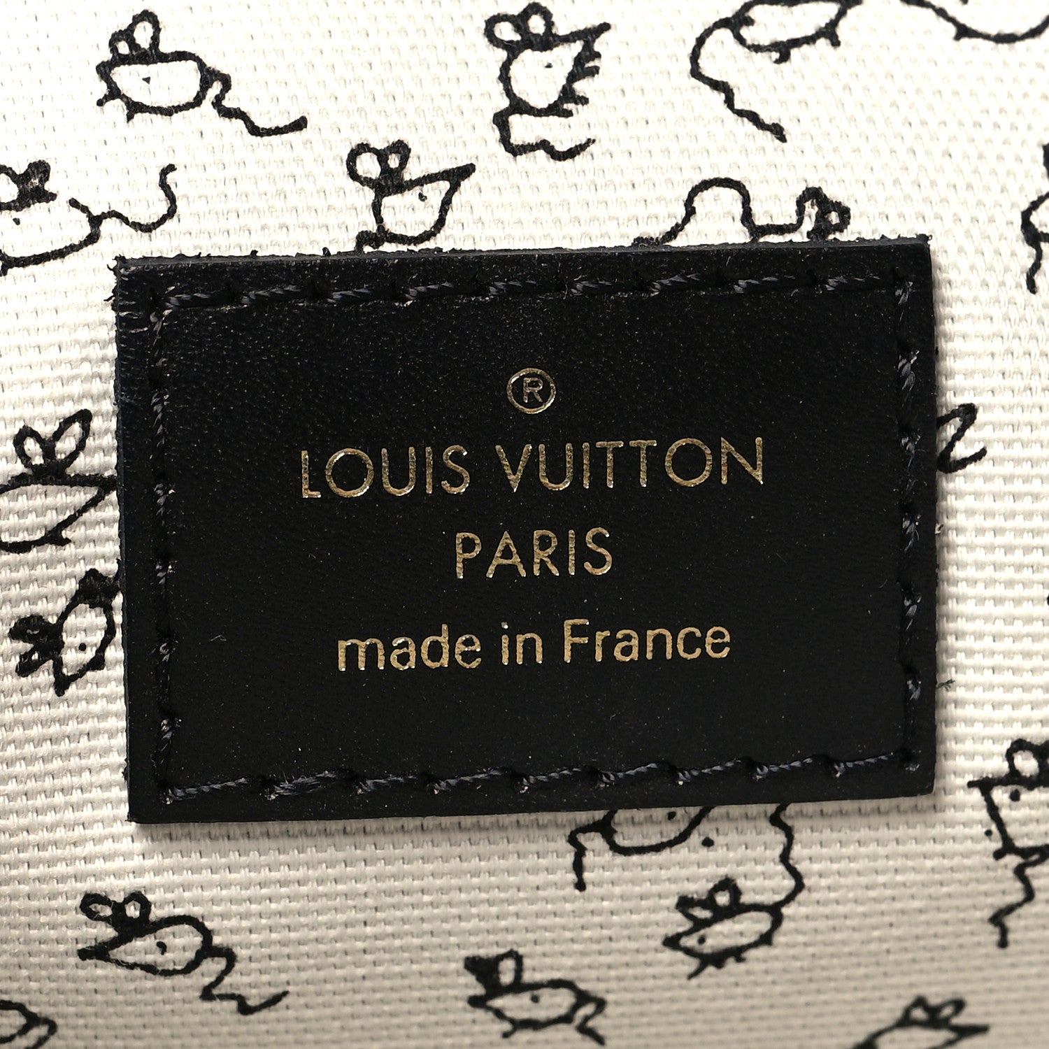 Louis Vuitton Epi Catogram Cat Bag Orange Black 7 of 10