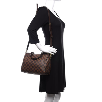 Louis Vuitton Damier Ebene Speedy Bandouliere 25 2 of 10