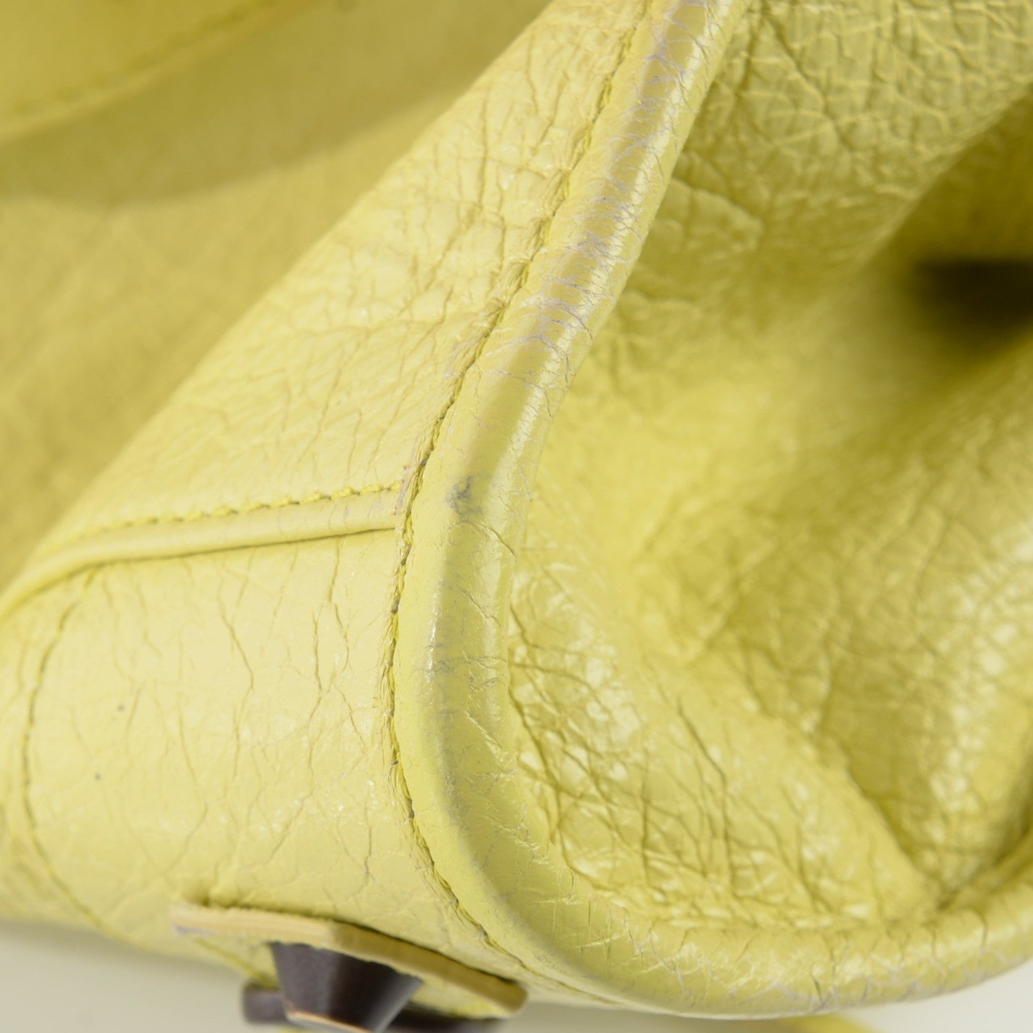 Balenciaga Agneau Classic Hardware City Jaune Citronnade 11 of 12