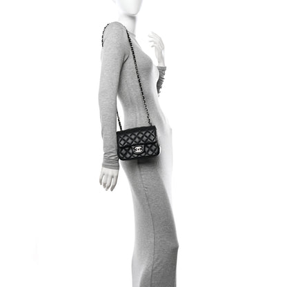 Chanel Lambskin Quilted Mini Square Flap Black 2 of 11