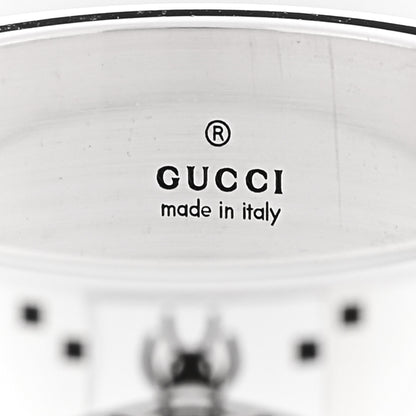 Gucci Sterling Silver GG Bee Band Ring 65 11 4 of 5