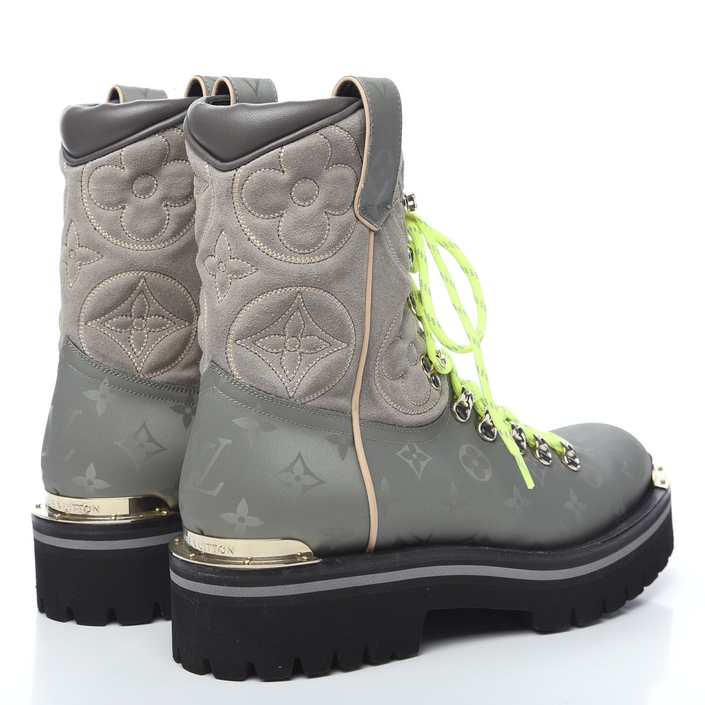 Monogram Titanium Mens Outland Ankle Boots 7