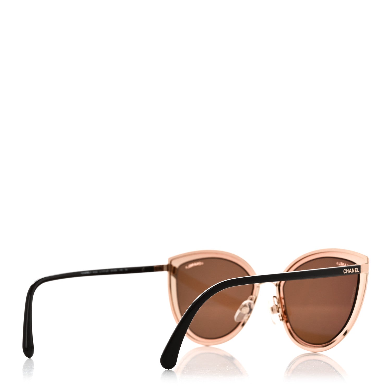Chanel Cat Eye Sunglasses 4222 Pink Gold 4 of 8