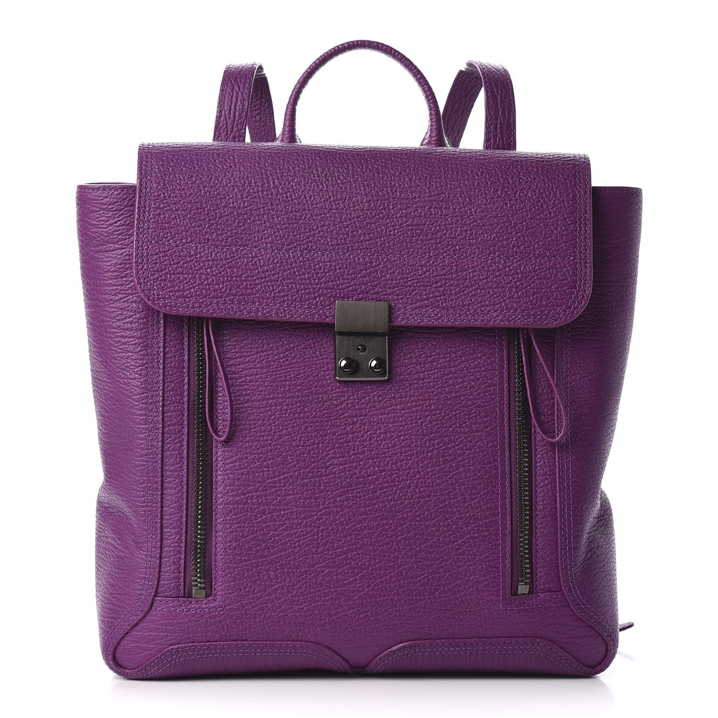 3.1 Textured Calfskin Pashli Backpack Orchid