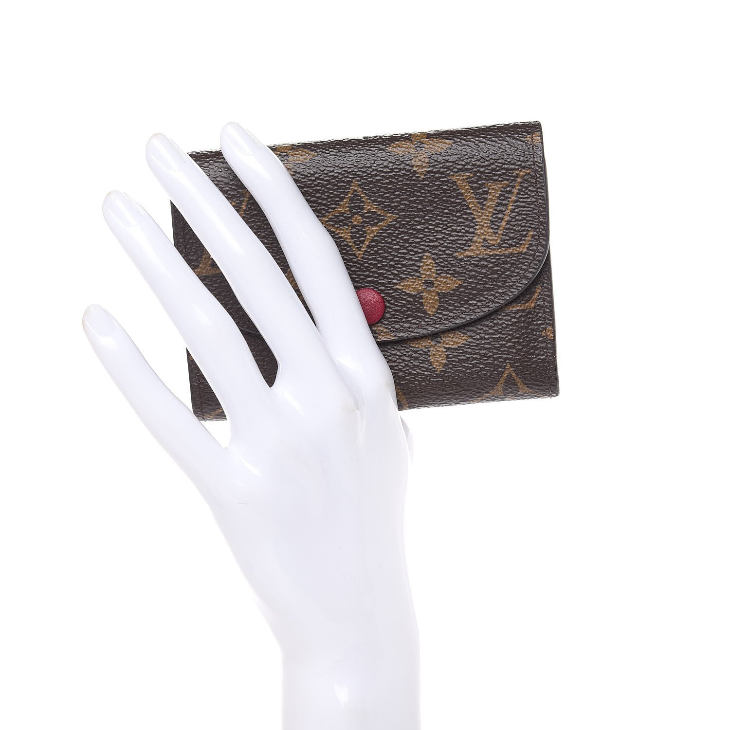 Louis Vuitton Monogram Rosalie Coin Purse Fuchsia 2 of 9
