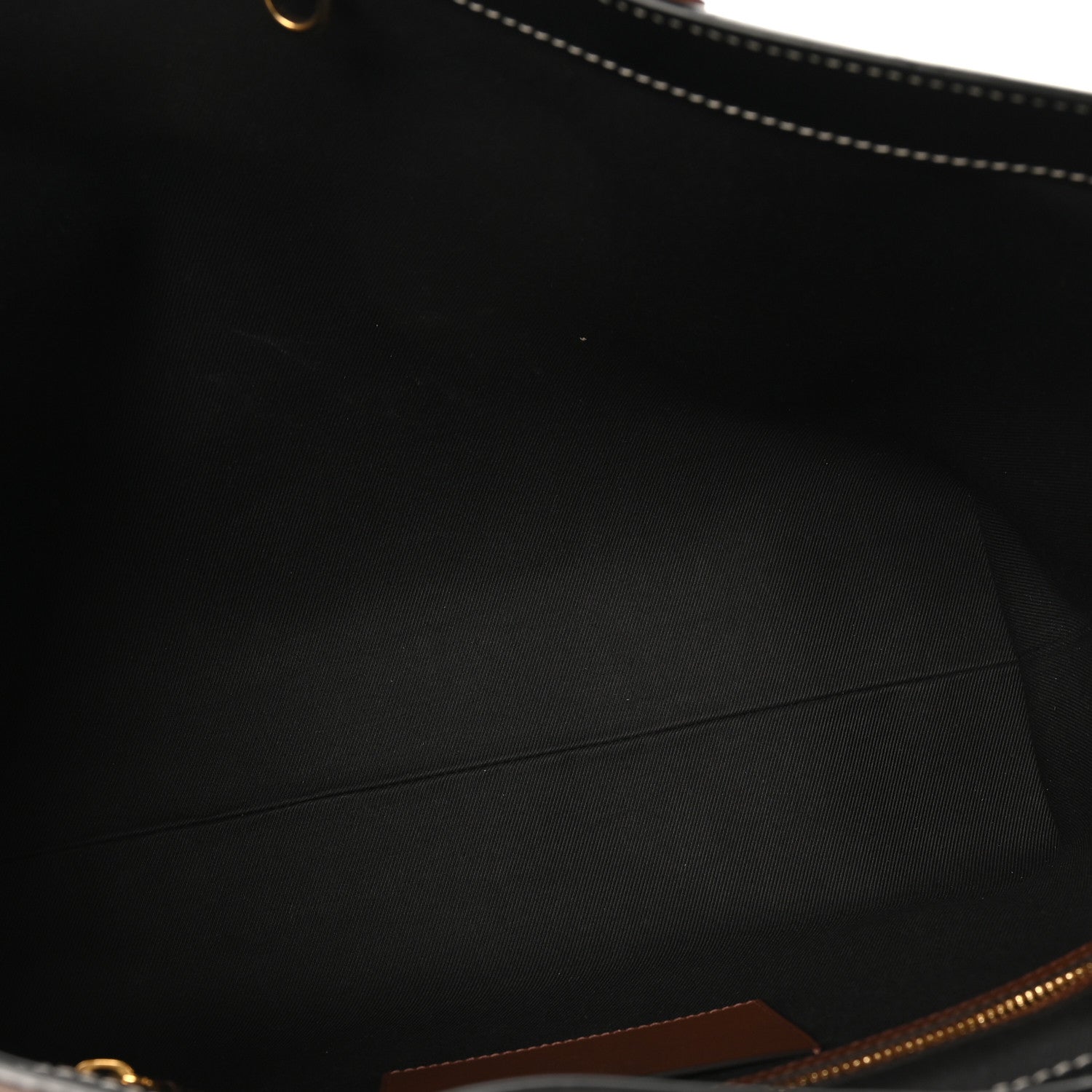 Burberry E-Canvas Check Medium Soft TB Tote Dark Birch Brown 5 of 9