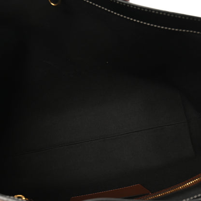 Burberry E-Canvas Check Medium Soft TB Tote Dark Birch Brown 5 of 9
