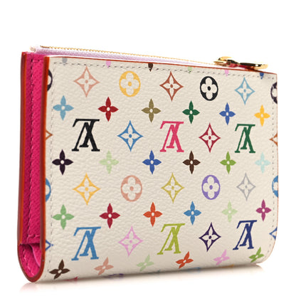 Louis Vuitton LV X TM Monogram Multicolor Lisa Wallet White 3 of 7