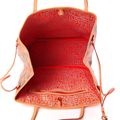 Louis Vuitton Monogram Graffiti Neverfull GM Orange 5 of 10